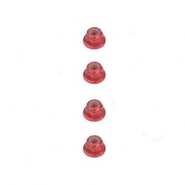 ALUMINUM SELF NUT M3mm RED FOR TS4N