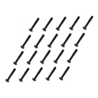 Fhps screw 20pcs m2,6x20mm for rc electric kt8 racing kart